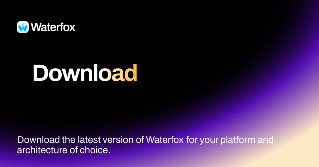 Waterfox